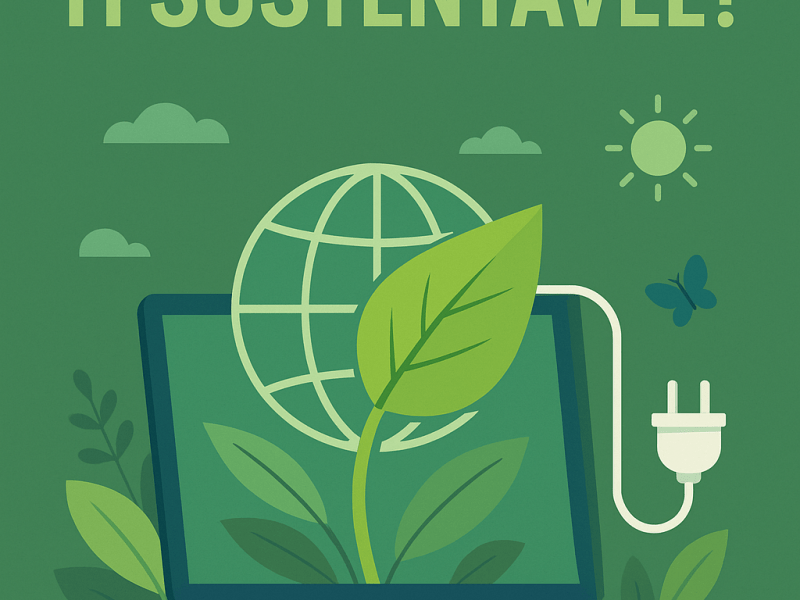 TI Sustentável: O Futuro da Tecnologia é&nbsp;Verde